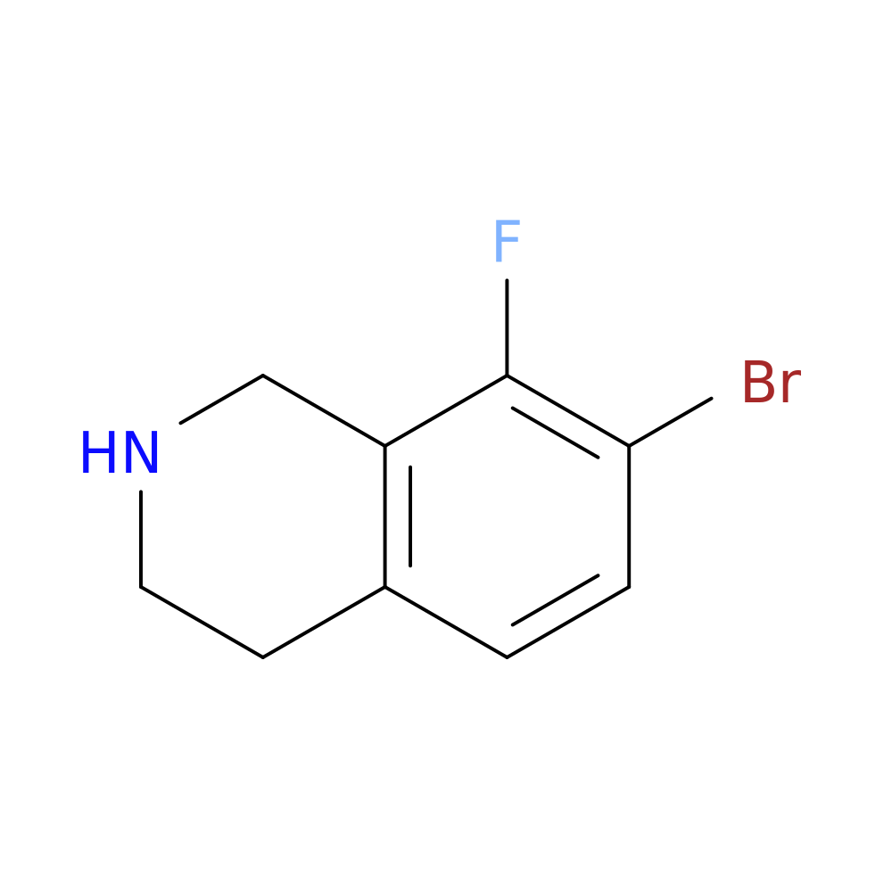 7-Bromo-8-fluoro-1,2,3,4-tetrahydroisoquinoline
