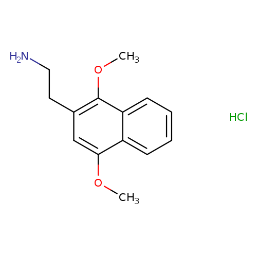 2-(1,4-dimethoxynaphthalen-2-yl)ethan-1-aminehydrochloride