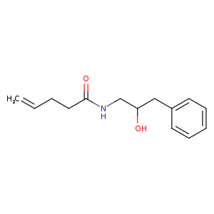 N-(2-hydroxy-3-phenylpropyl)pent-4-enamide