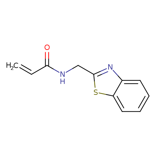 N-(benzo[d]thiazol-2-ylmethyl)acrylamide