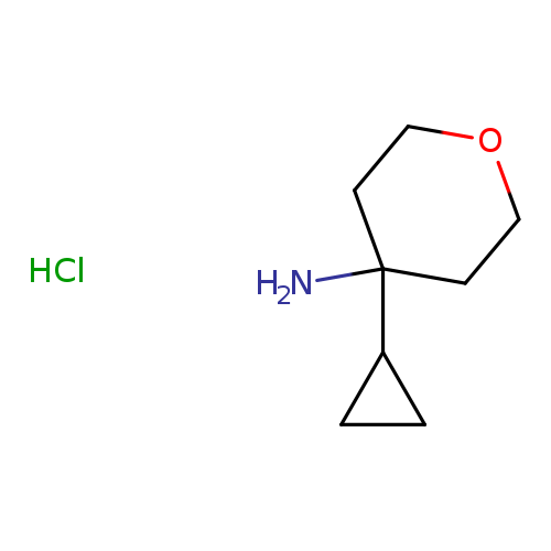 4-cyclopropyloxan-4-amine hydrochloride