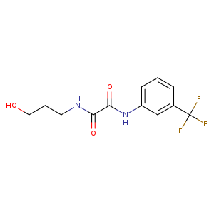 N-(3-hydroxypropyl)-N'-[3-(trifluoromethyl)phenyl]ethanediamide