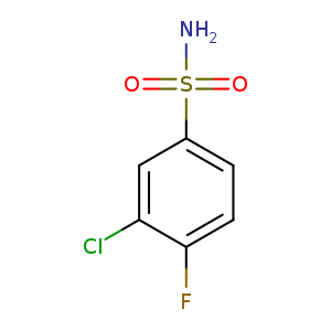 Benzenesulfonamide, 3-chloro-4-fluoro-