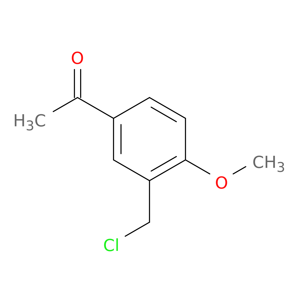 1-(3-(Chloromethyl)-4-methoxyphenyl)ethanone