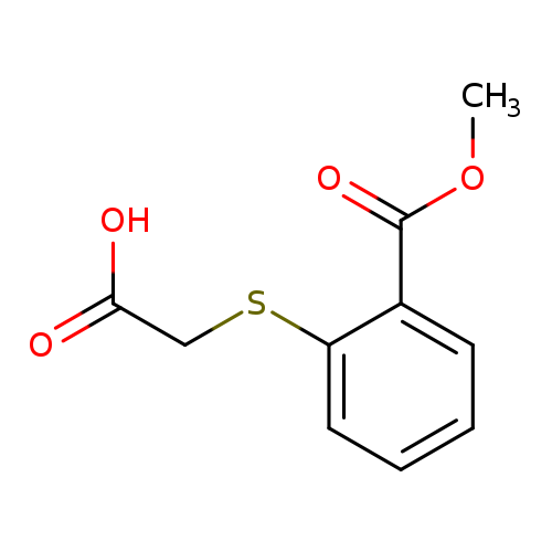 2-(2-methoxycarbonylphenyl)sulfanylacetic Acid