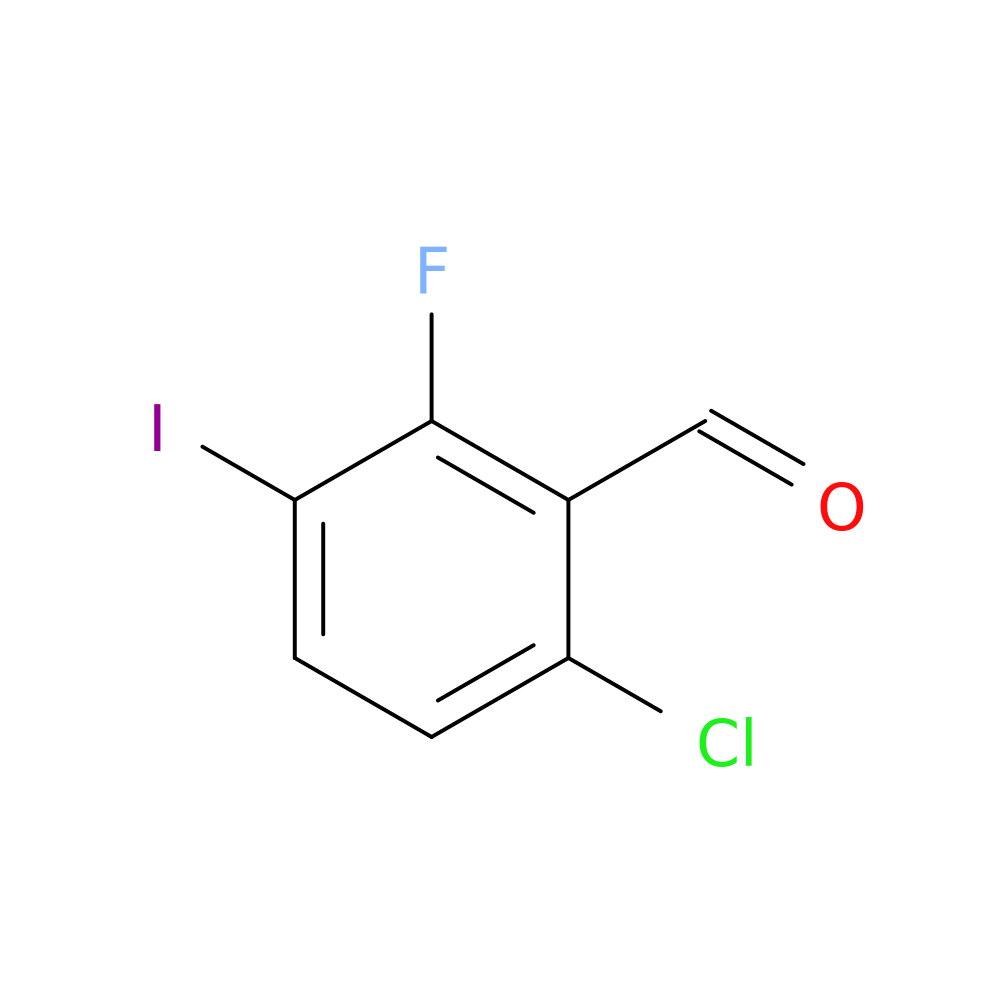 6-Chloro-2-fluoro-3-iodobenzaldehyde