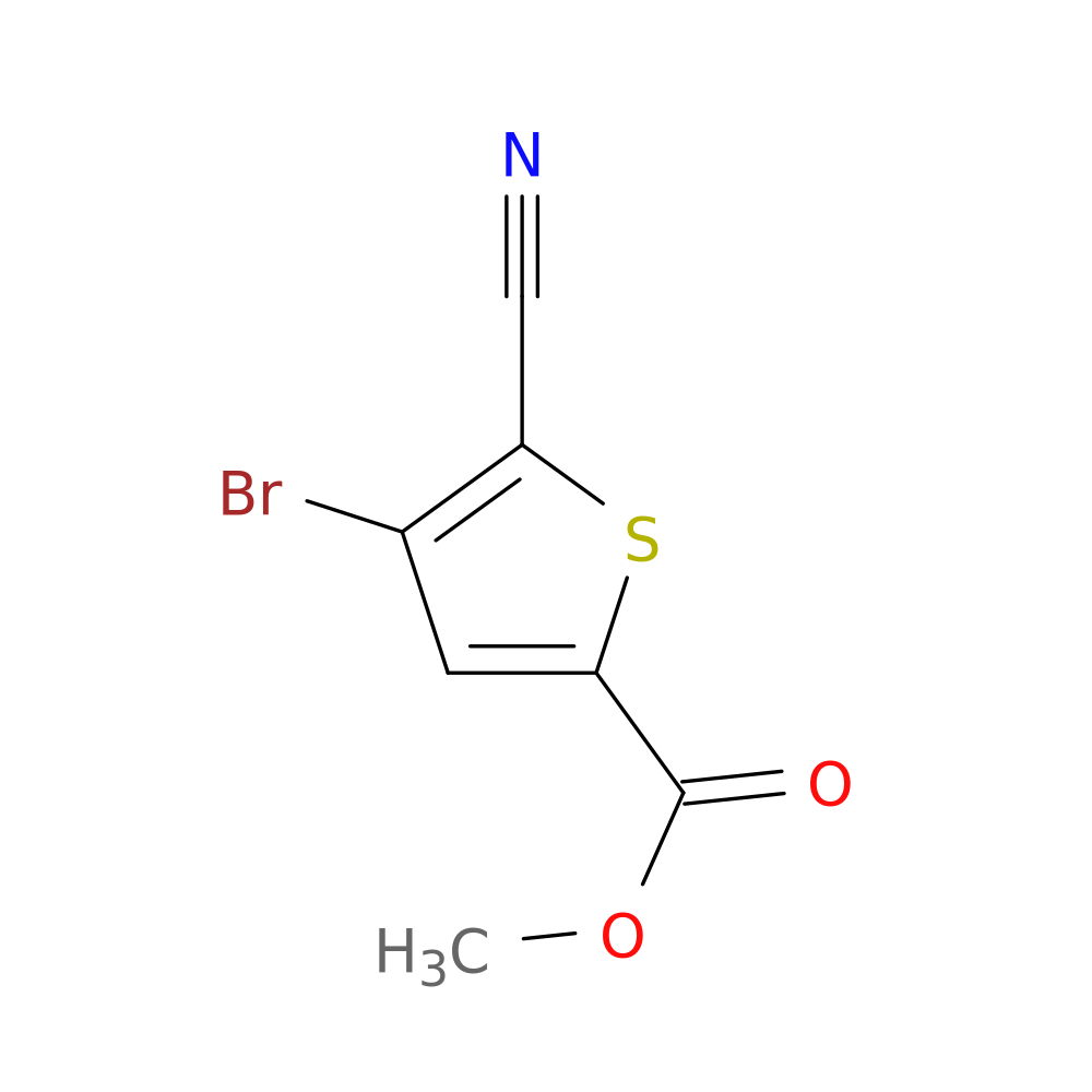 Methyl 4-bromo-5-cyanothiophene-2-carboxylate