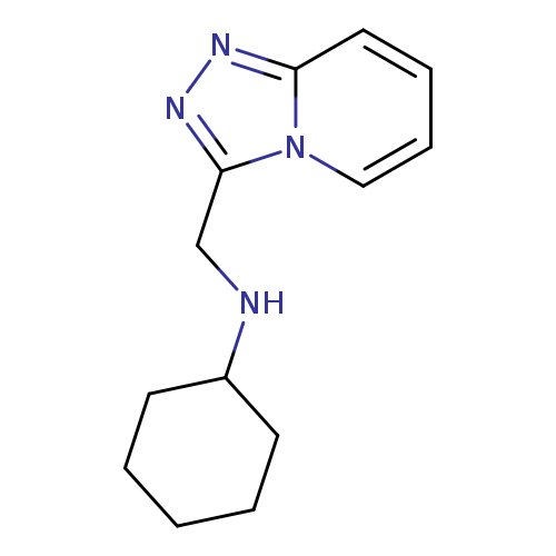 N-{[1,2,4]triazolo[4,3-a]pyridin-3-ylmethyl}cyclohexanamine