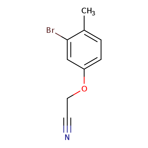 2-(3-Bromo-4-methylphenoxy)acetonitrile