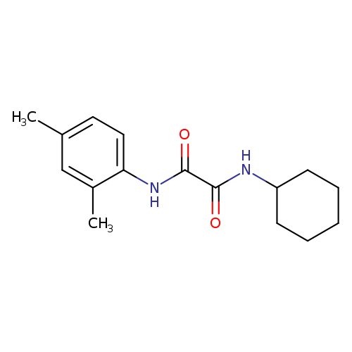 N'-cyclohexyl-N-(2,4-dimethylphenyl)ethanediamide