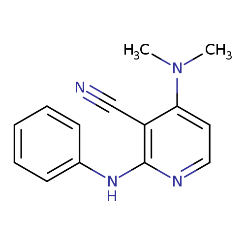 4-(dimethylamino)-2-(phenylamino)pyridine-3-carbonitrile