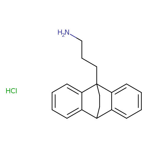 3-(9,10-ethanoanthracen-9(10h)-yl)propan-1-amine hydrochloride(1:1)