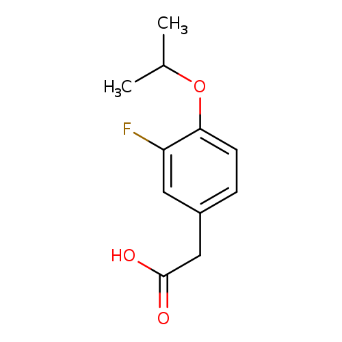 2-(3-Fluoro-4-isopropoxyphenyl)acetic acid