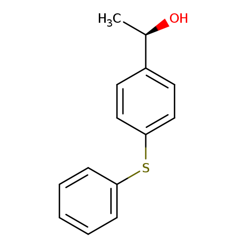 (1R)-1-[4-(phenylsulfanyl)phenyl]ethan-1-ol