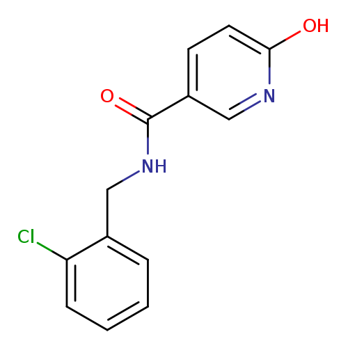 N-[(2-chlorophenyl)methyl]-6-hydroxypyridine-3-carboxamide