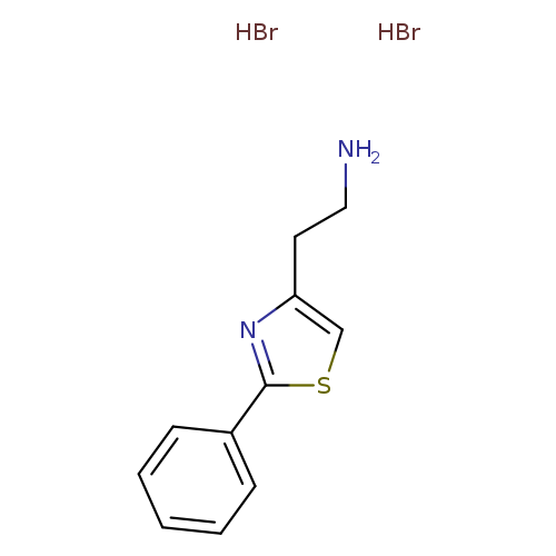 2-(2-phenyl-1,3-thiazol-4-yl)ethan-1-amine dihydrobromide
