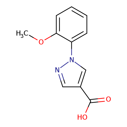 1-(2-Methoxyphenyl)-1h-pyrazole-4-carboxylic acid
