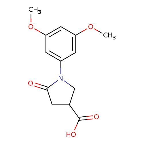 1-(3,5-Dimethoxyphenyl)-5-oxopyrrolidine-3-carboxylic acid