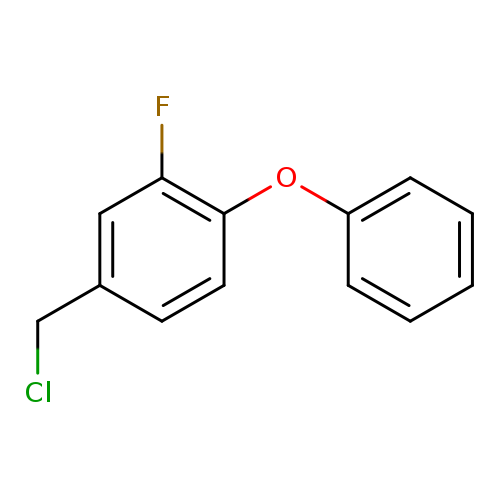 4-(chloromethyl)-2-fluoro-1-phenoxybenzene
