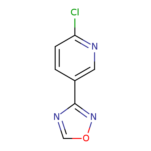 2-chloro-5-(1,2,4-oxadiazol-3-yl)pyridine