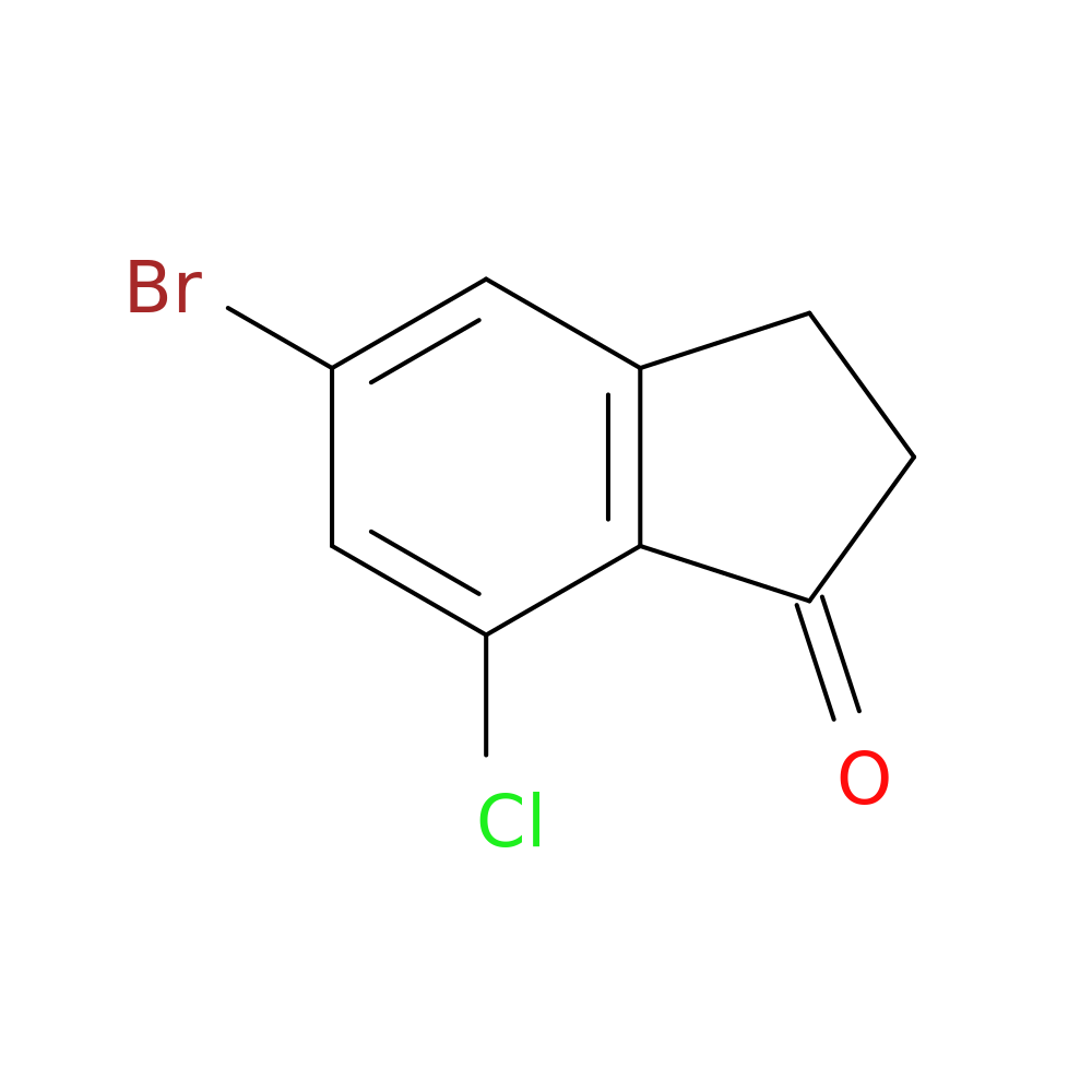 1H-Inden-1-one, 5-bromo-7-chloro-2,3-dihydro-