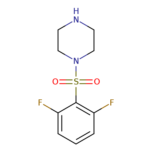 1-(2,6-difluorobenzenesulfonyl)piperazine