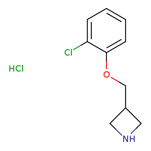 3-((2-Chlorophenoxy)methyl)azetidine hydrochloride