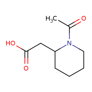 2-(1-Acetylpiperidin-2-yl)acetic acid