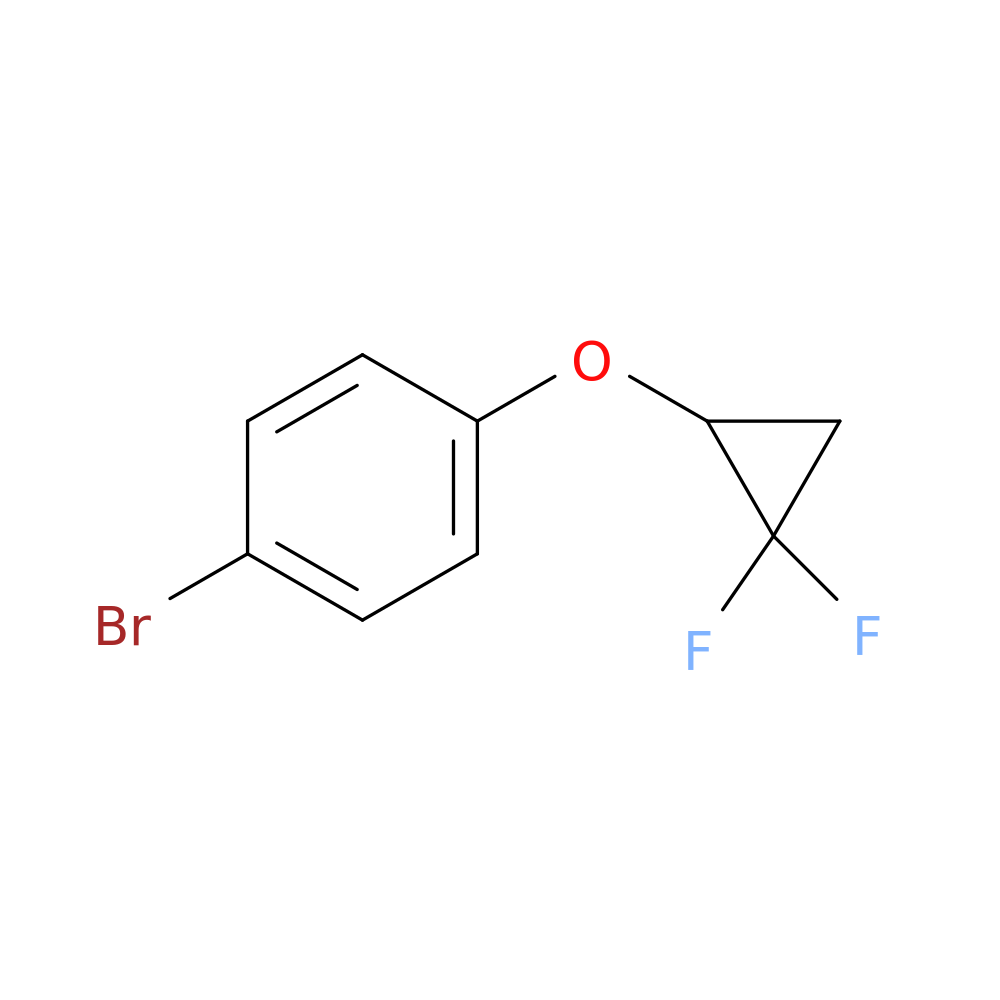 1-bromo-4-(2,2-difluorocyclopropoxy)benzene