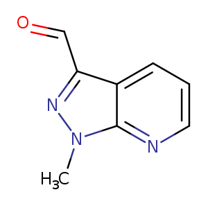 1H-Pyrazolo[3,4-b]pyridine-3-carboxaldehyde, 1-methyl-