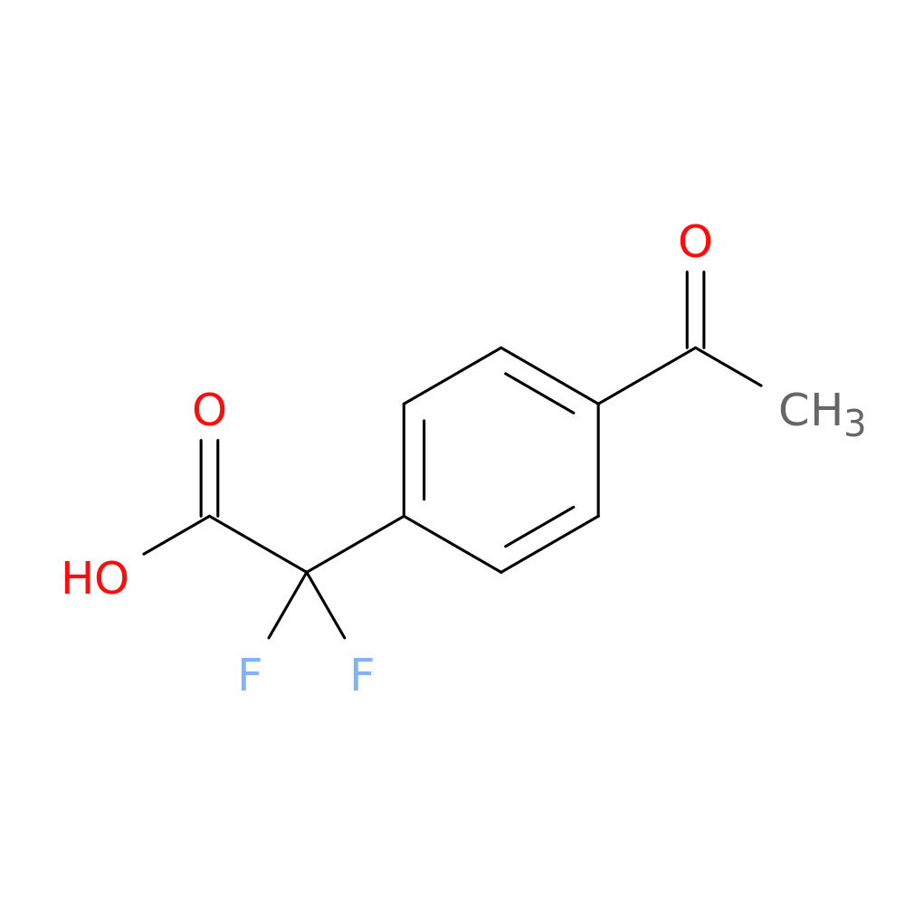 2-(4-Acetylphenyl)-2,2-difluoroacetic acid