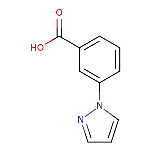 Benzoic acid, 3-(1H-pyrazol-1-yl)-
