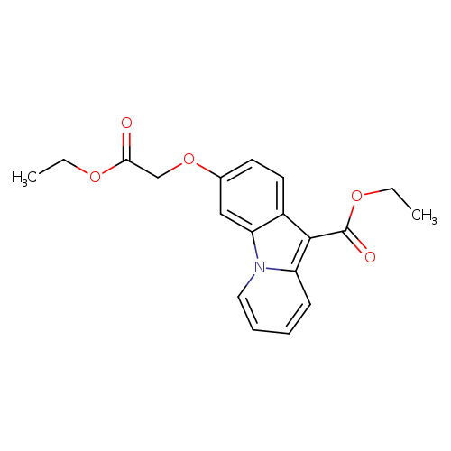 ethyl 3-(2-ethoxy-2-oxoethoxy)pyrido[1,2-a]indole-10-carboxylate