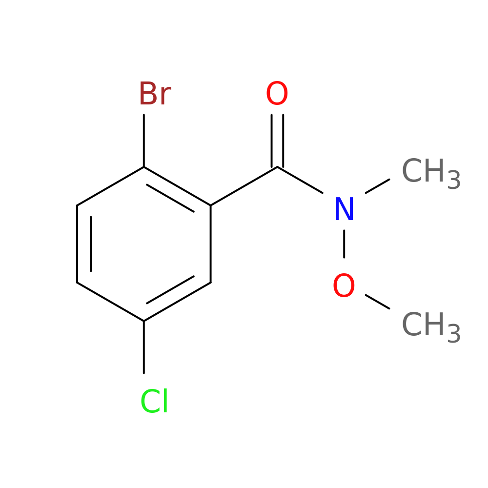 2-Bromo-5-chloro-N-methoxy-N-methylbenzamide