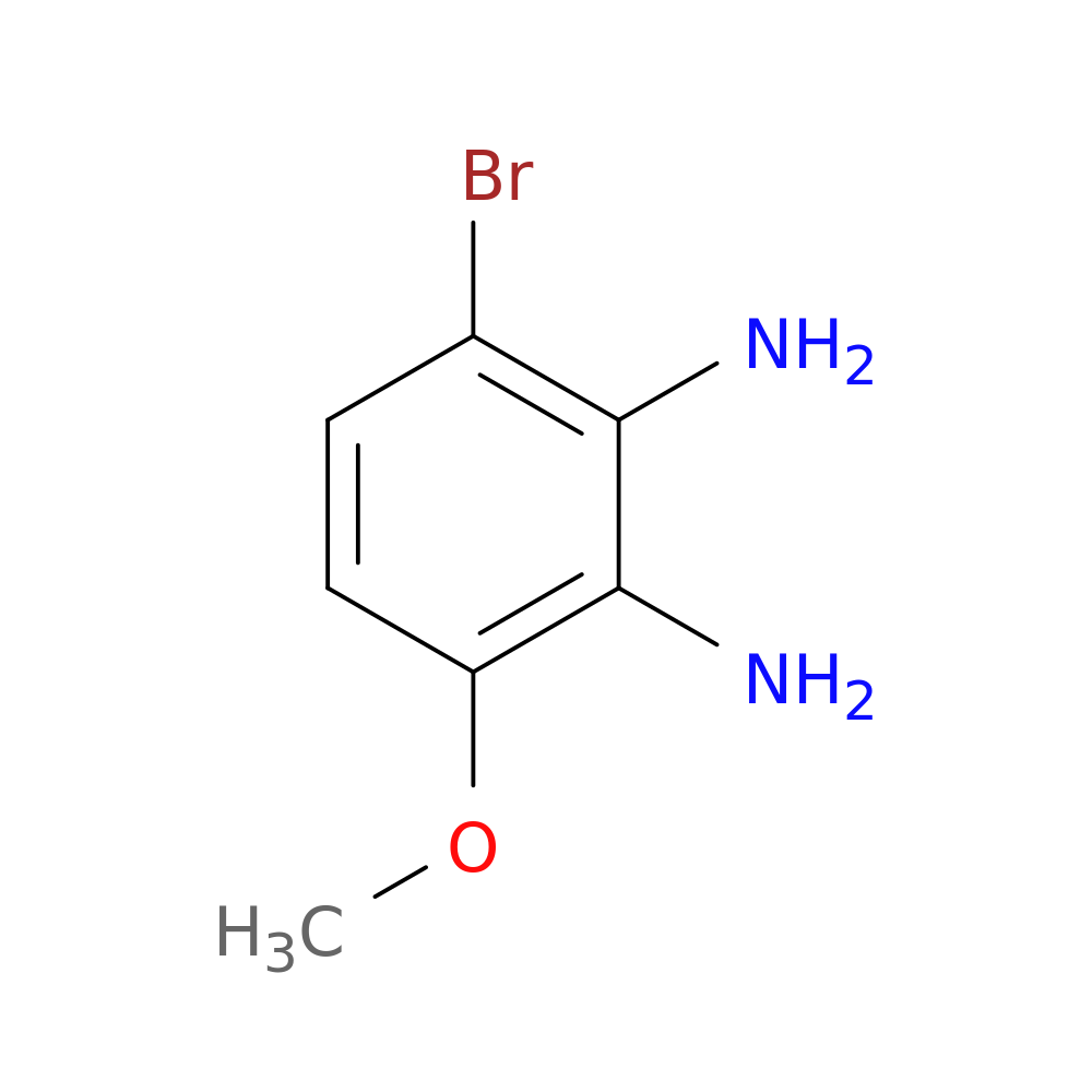 3-BROMO-6-METHOXYBENZENE-1,2-DIAMINE