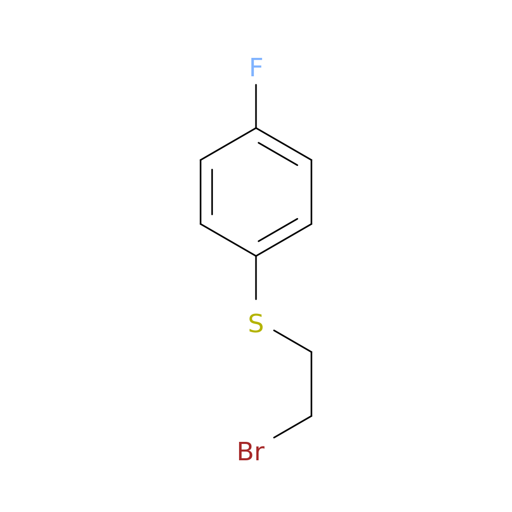 (2-BROMOETHYL)(4-FLUOROPHENYL)SULFANE
