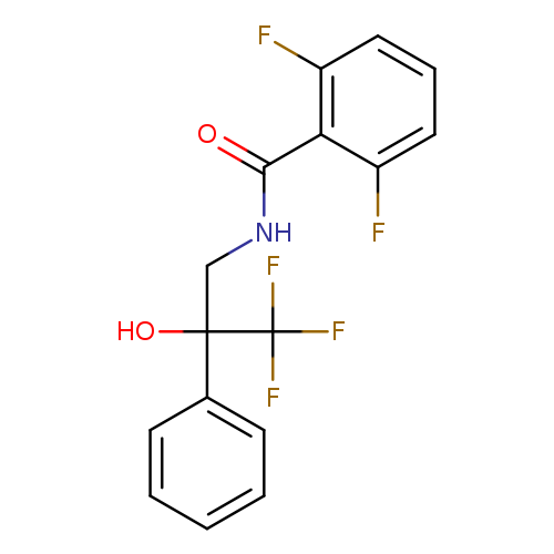 2,6-difluoro-N-(3,3,3-trifluoro-2-hydroxy-2-phenylpropyl)benzamide