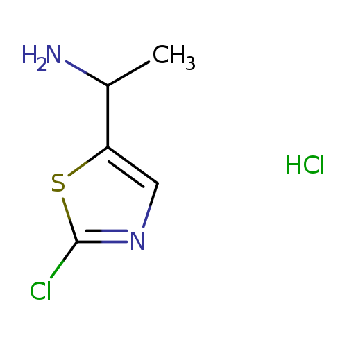 1-(2-chloro-1,3-thiazol-5-yl)ethan-1-aminehydrochloride