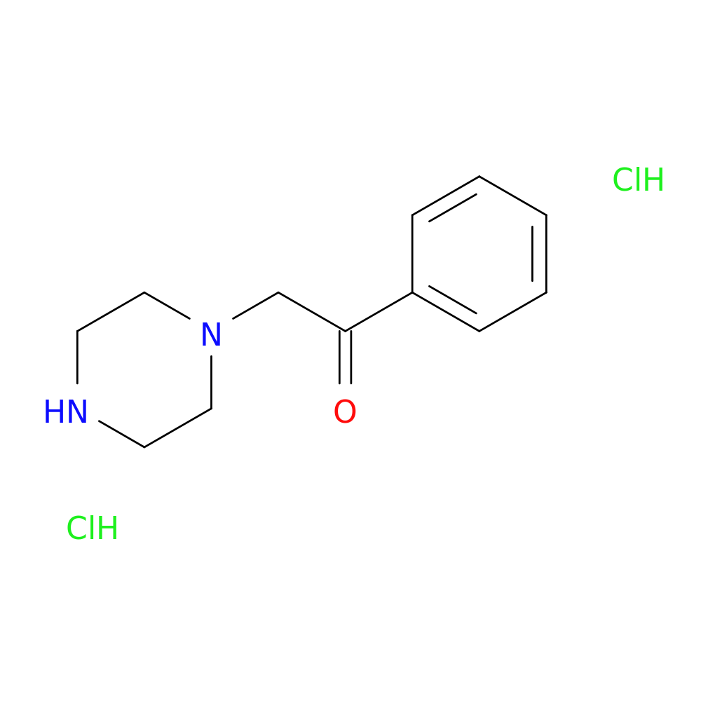 1-phenyl-2-(piperazin-1-yl)ethan-1-one dihydrochloride