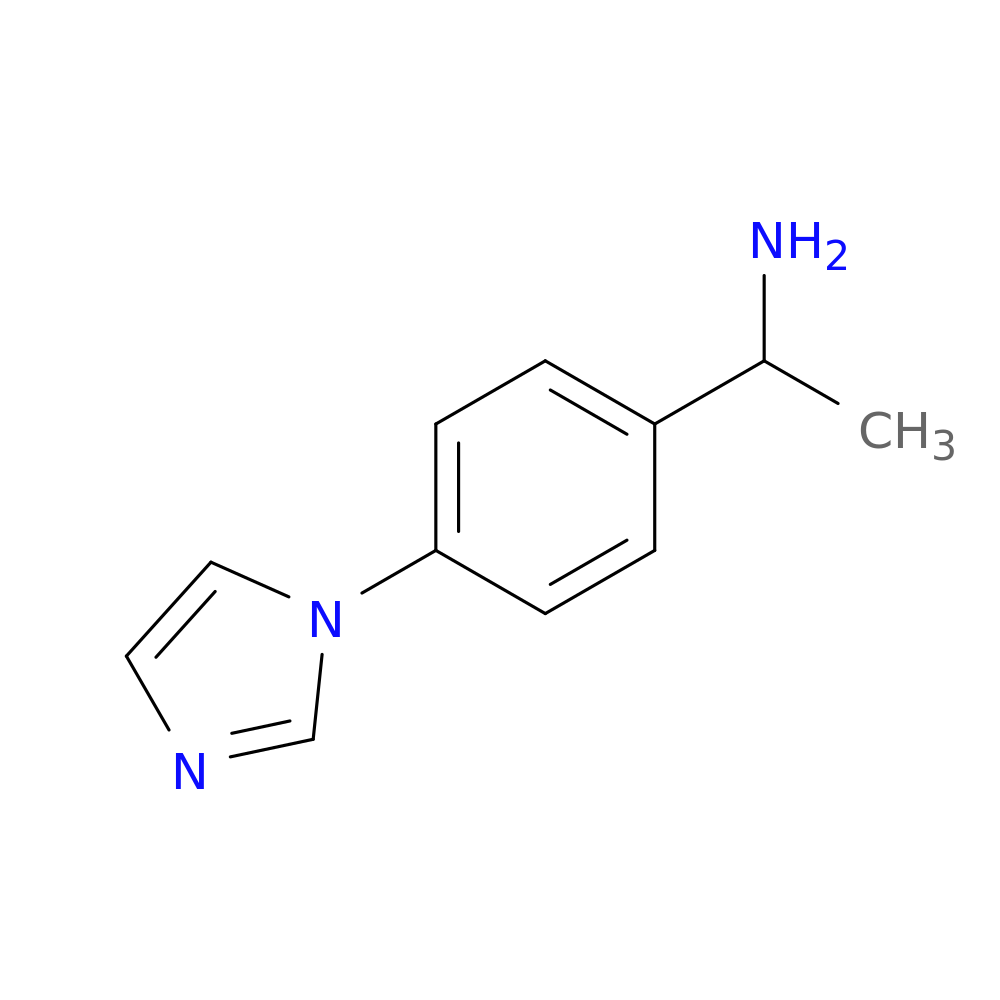 1-[4-(1H-Imidazol-1-yl)phenyl]ethanamine