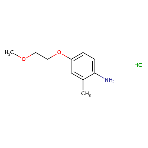 4-(2-Methoxyethoxy)-2-methylaniline hydrochloride