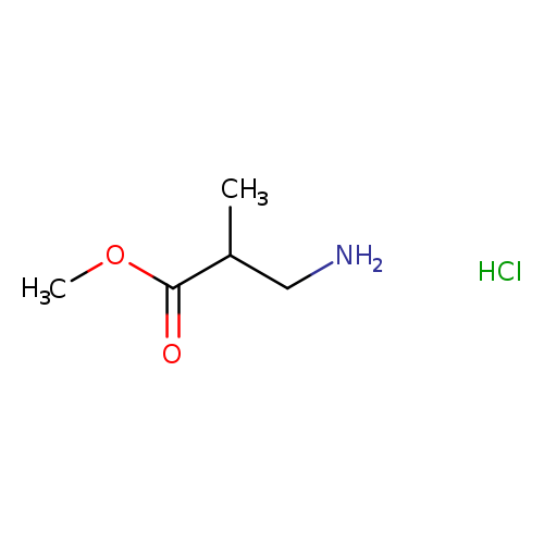 Propanoic acid, 3-amino-2-methyl-, methyl ester, hydrochloride