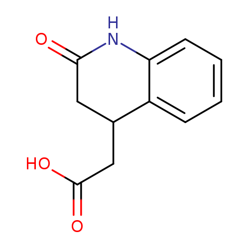 2-(2-oxo-1,2,3,4-tetrahydroquinolin-4-yl)acetic acid