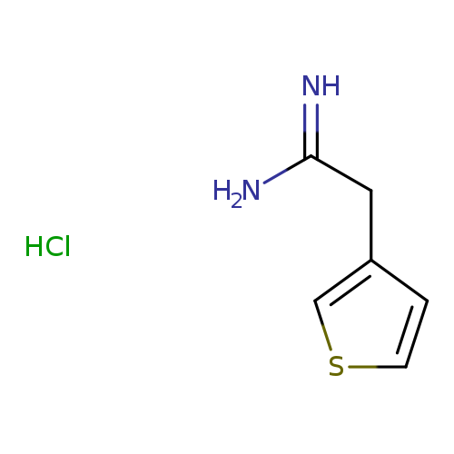 2-(thiophen-3-yl)ethanimidamide hydrochloride