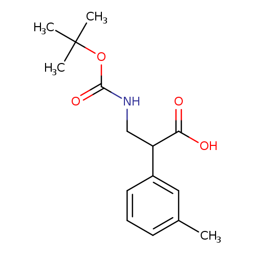 3-{[(tert-butoxy)carbonyl]amino}-2-(3-methylphenyl)propanoic acid