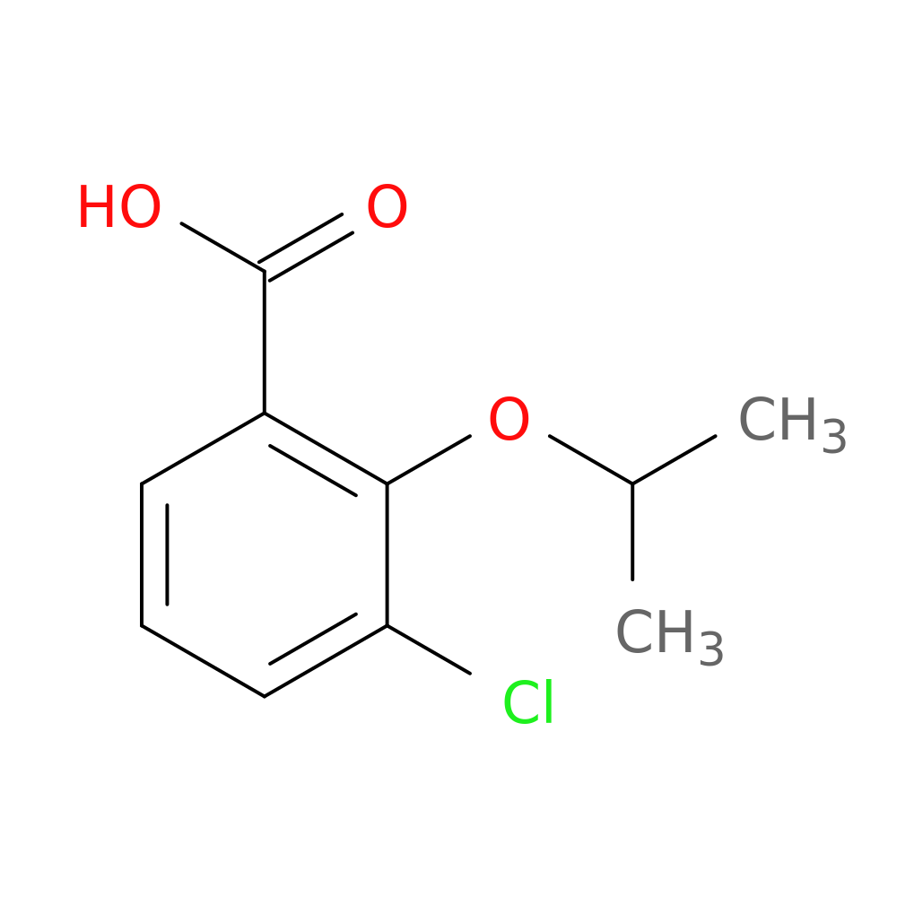 3-Chloro-2-(propan-2-yloxy)benzoic acid