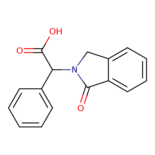 (1-OXO-1,3-DIHYDRO-2H-ISOINDOL-2-YL)(PHENYL)ACETIC ACID
