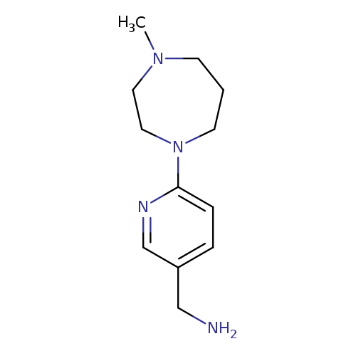 [6-(4-Methyl-1,4-diazepan-1-yl)pyridin-3-yl]methanamine