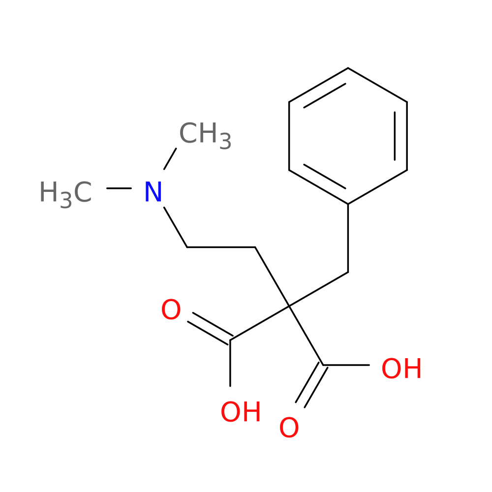 2-benzyl-2-(2-(dimethylamino)ethyl)malonic acid