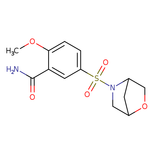2-methoxy-5-{2-oxa-5-azabicyclo[2.2.1]heptane-5-sulfonyl}benzamide